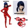 Vestito Tipo Ladybug Tuta Carnevale Donna Bimba Cosplay LBUG02